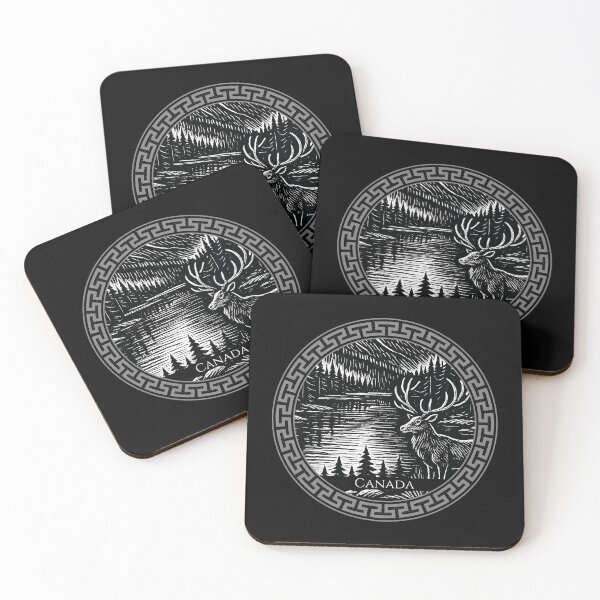 Item preview, Canada Vintage Woodcut Art designed and sold by Thistle-TShop.