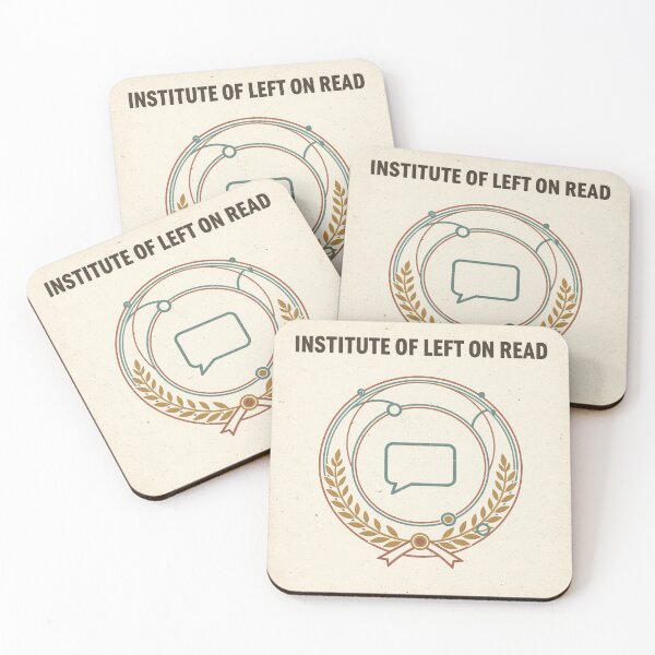 Item preview, Institute of Left on Read designed and sold by PictorialWhimsy.