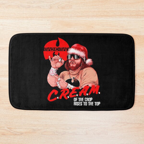 Item preview, Macho Man Santa Cream Of The Crop Christmas Wrestling Art designed and sold by RobynPeckArt.