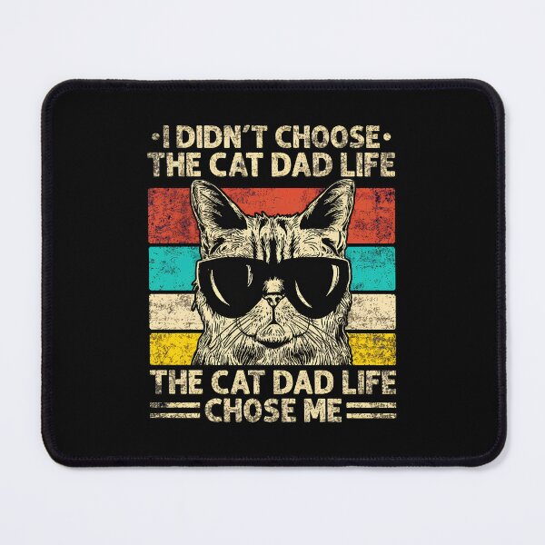 Item preview, Cat Dad Life Retro Sunglasses Funny Cat Lover designed and sold by SoyLamderma.