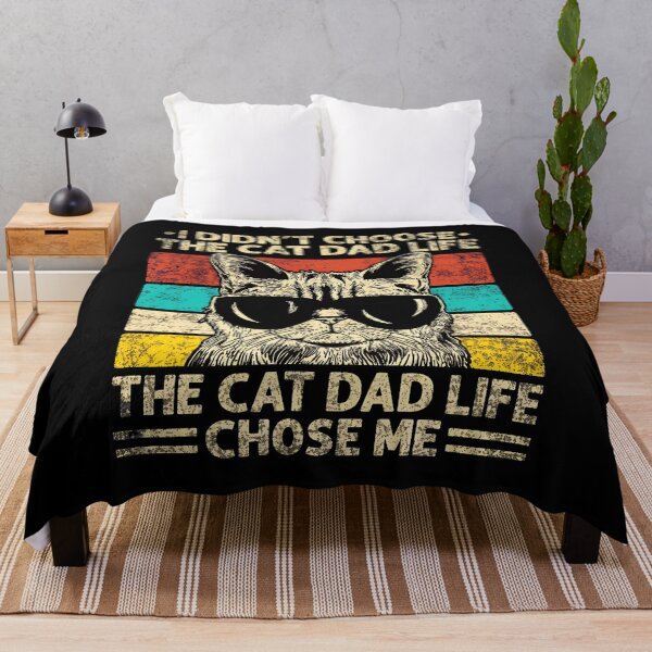 Item preview, Cat Dad Life Retro Sunglasses Funny Cat Lover designed and sold by SoyLamderma.