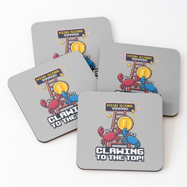 Item preview, Pixel Art Crab - Retro Gaming Gamer Gift designed and sold by SplashTastic.