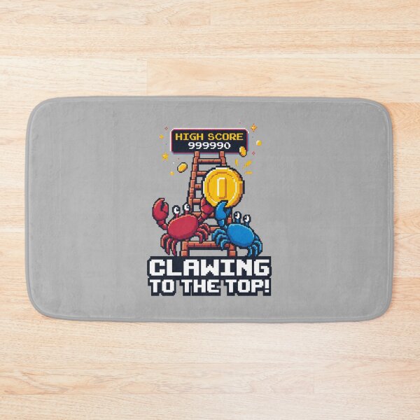 Item preview, Pixel Art Crab - Retro Gaming Gamer Gift designed and sold by SplashTastic.