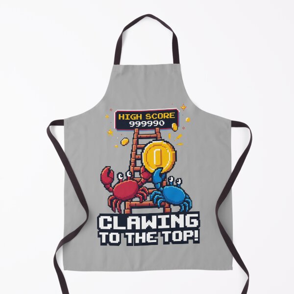 Item preview, Pixel Art Crab - Retro Gaming Gamer Gift designed and sold by SplashTastic.