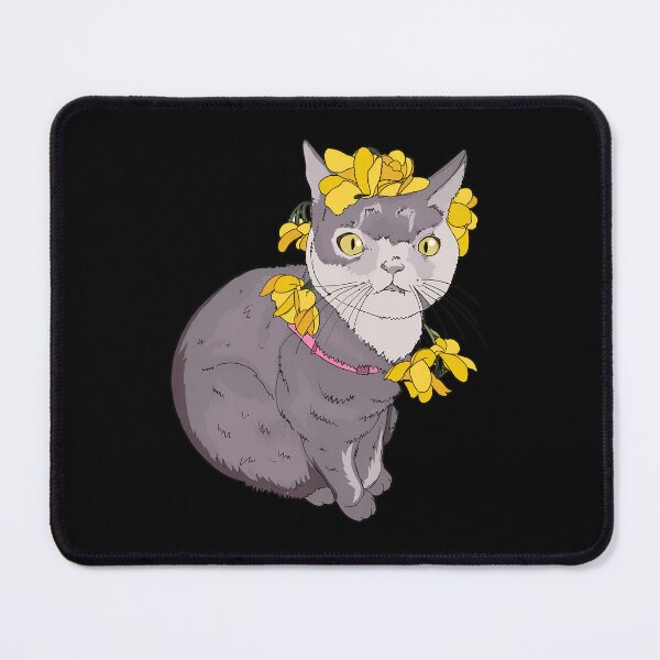 Item preview, Cat with Flower Crown designed and sold by SoyLamderma.