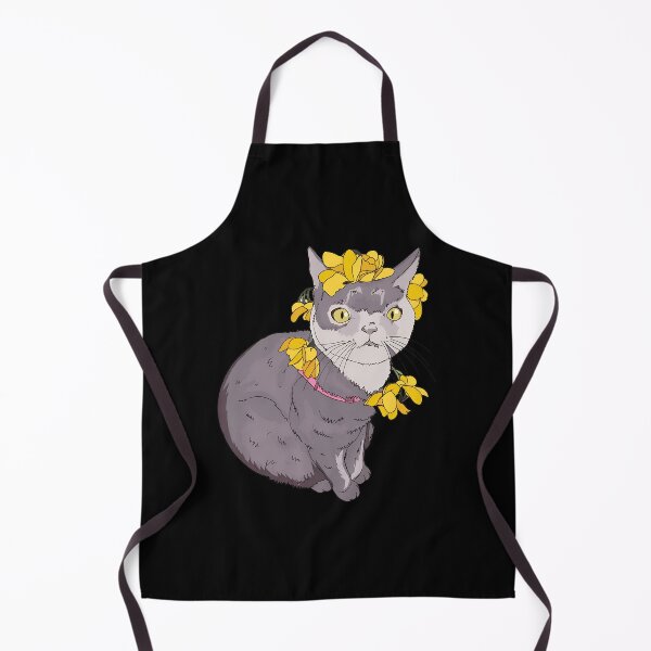 Item preview, Cat with Flower Crown designed and sold by SoyLamderma.