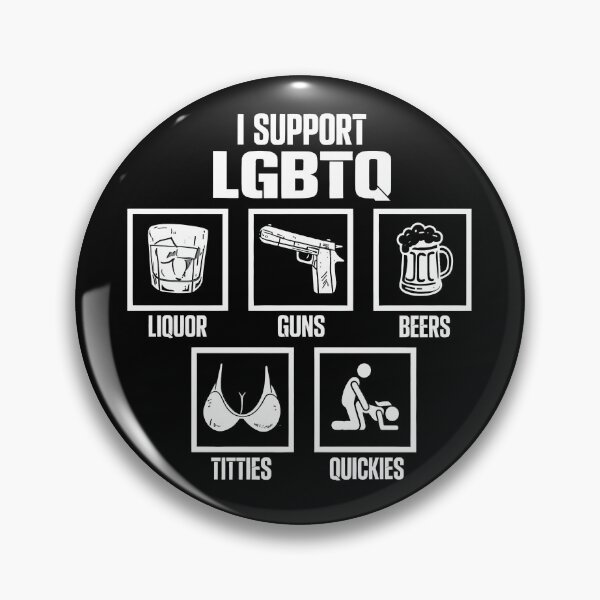 Item preview, I Support LGBTQ Funny Pride Ally Social Justice Political Satire Design designed and sold by maitivi.