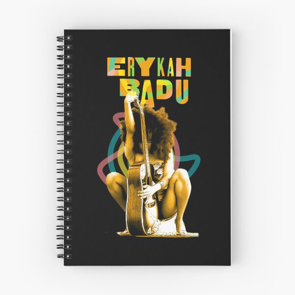 Item preview, Erykah Badu Neo Soul Vintage Acoustic Guitar Art designed and sold by RobynPeckArt.