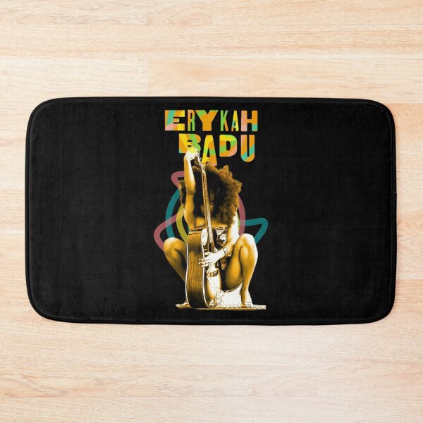 Item preview, Erykah Badu Neo Soul Vintage Acoustic Guitar Art designed and sold by RobynPeckArt.