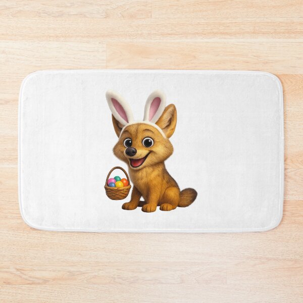 Item preview, Easter Golden Jackal designed and sold by Sillytoe.