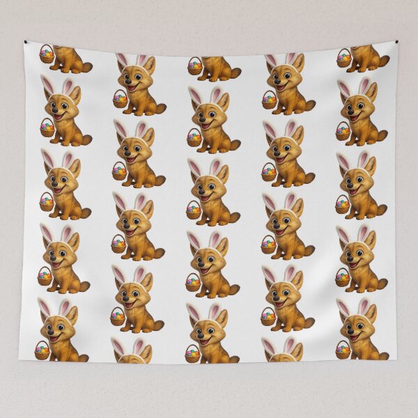 Item preview, Easter Golden Jackal designed and sold by Sillytoe.