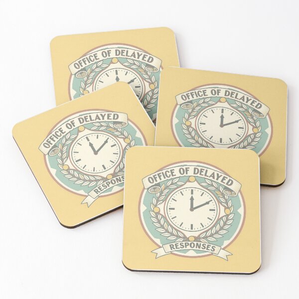Item preview, Office of Delayed Responses designed and sold by PictorialWhimsy.