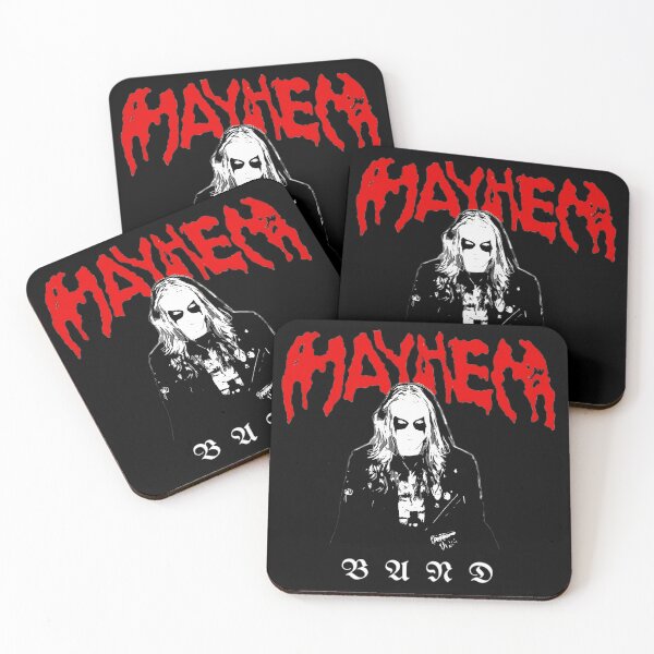 Item preview, Mayhem Inspired Black Metal Dark Artwork Design designed and sold by AdelaCarte.