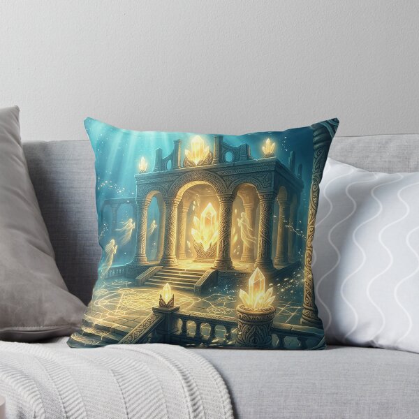 Item preview, Temple of Lemuria — Crystal Sanctuary Beneath the Waves designed and sold by Hawaii26.