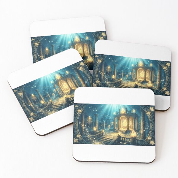 Item preview, Temple of Lemuria — Crystal Sanctuary Beneath the Waves designed and sold by Hawaii26.
