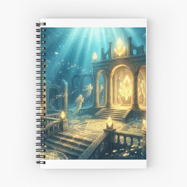 Item preview, Temple of Lemuria — Crystal Sanctuary Beneath the Waves designed and sold by Hawaii26.
