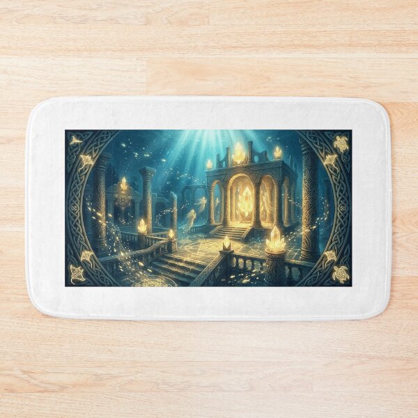 Item preview, Temple of Lemuria — Crystal Sanctuary Beneath the Waves designed and sold by Hawaii26.