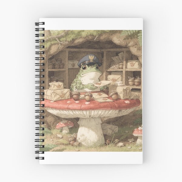 Item preview, Toad Running the Mushroom Post Office designed and sold by PictorialWhimsy.
