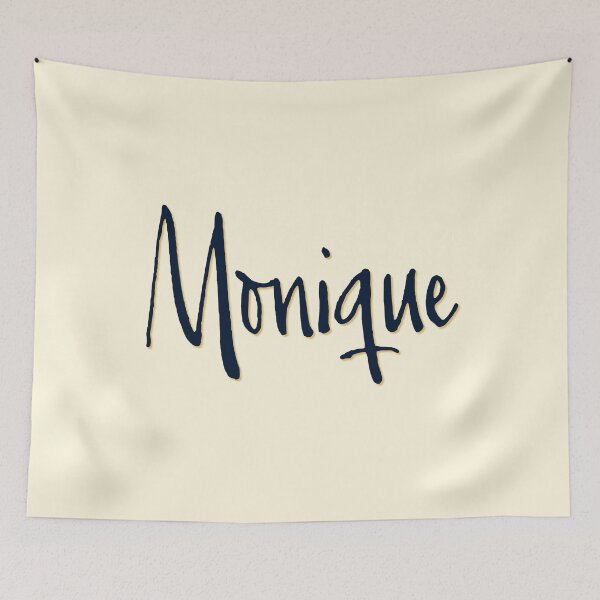 Item preview, MONIQUE personalized type design designed and sold by CharlottePlaceArt.