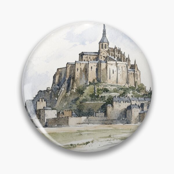 Item preview, Mont-Saint-Michel, France designed and sold by ImaginARTDesign.