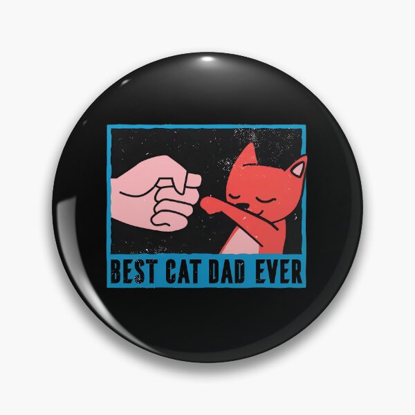 Item preview, Best Cat Dad Ever Fist Bump designed and sold by SoyLamderma.