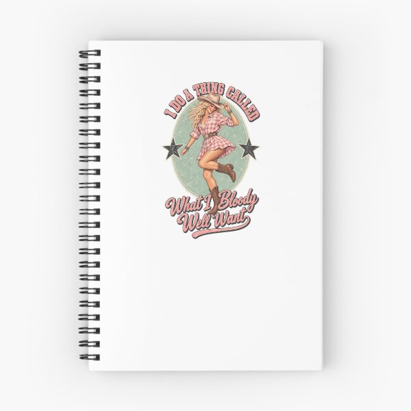 Item preview, I Do A Thing Called What I Bloody Well Want Retro Aussie Cowgirl Country designed and sold by Yellowriversss.