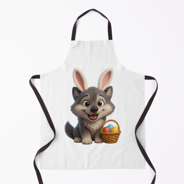 Item preview, Easter Gray Wolf designed and sold by Sillytoe.