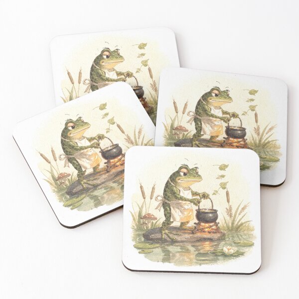 Item preview, Cottagecore Frog Brewing Questionable Tea designed and sold by PictorialWhimsy.