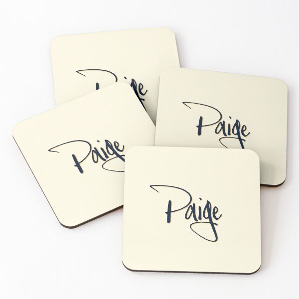 Item preview, PAIGE personalized type design designed and sold by CharlottePlaceArt.