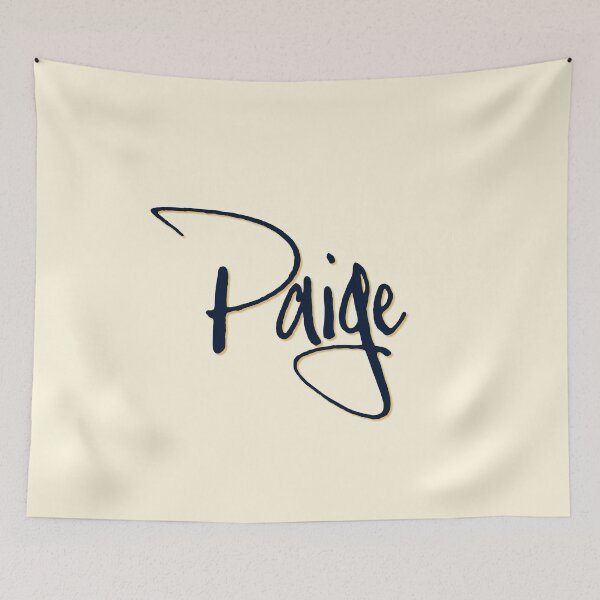 Item preview, PAIGE personalized type design designed and sold by CharlottePlaceArt.