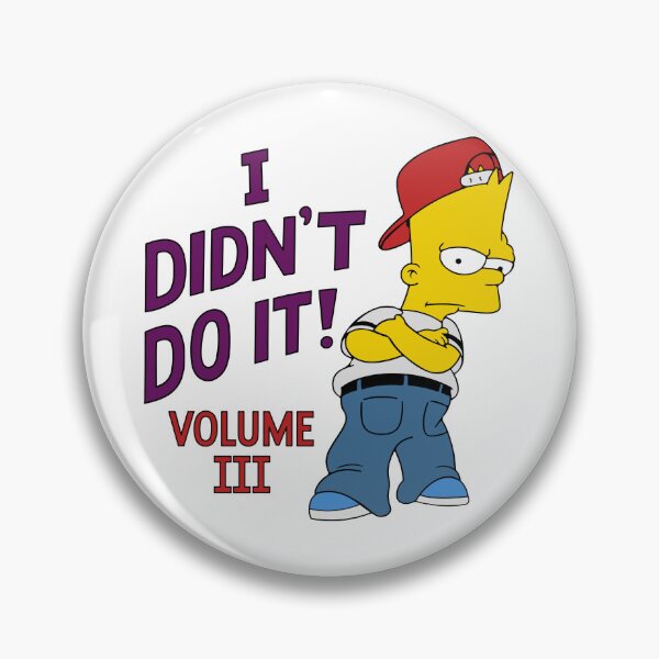 Artikelvorschau, Ich war's nicht – Bart Simpson entworfen und verkauft von rockbottomau.