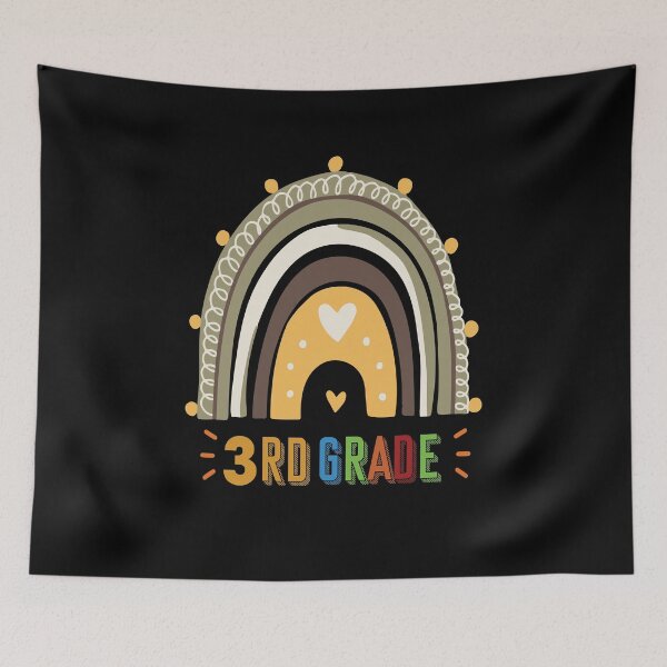 Item preview, 3rd Grade Rainbow - Funny Gift For Back To School designed and sold by Benvuza.