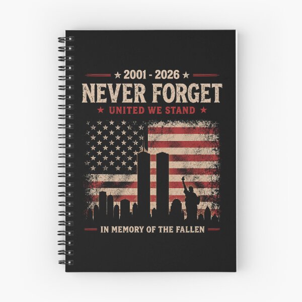 Item preview, Never Forget 25th Anniversary September 11 2001 Memorial Day designed and sold by Jikkermanccini.