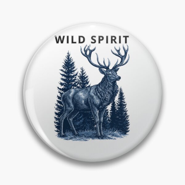 Item preview, Mystical Forest Stag Antlers Line Art designed and sold by TrendyGalaxy.