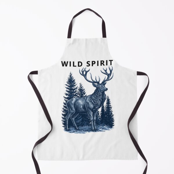 Item preview, Mystical Forest Stag Antlers Line Art designed and sold by TrendyGalaxy.