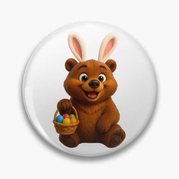 Item preview, Easter Grizzly Bear designed and sold by Sillytoe.