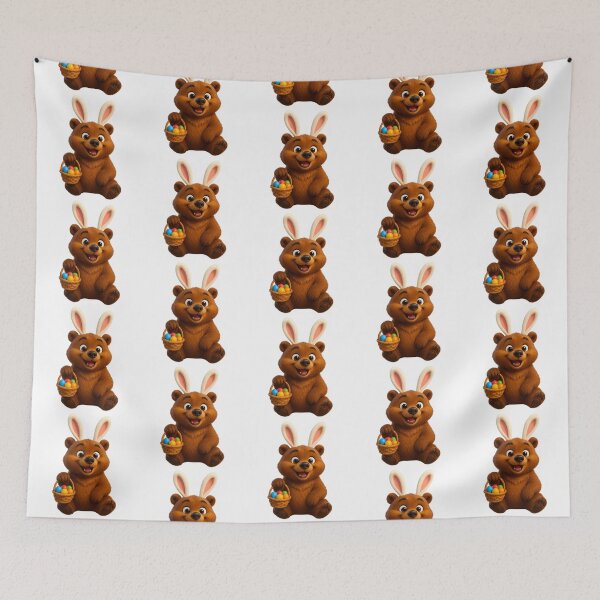 Item preview, Easter Grizzly Bear designed and sold by Sillytoe.