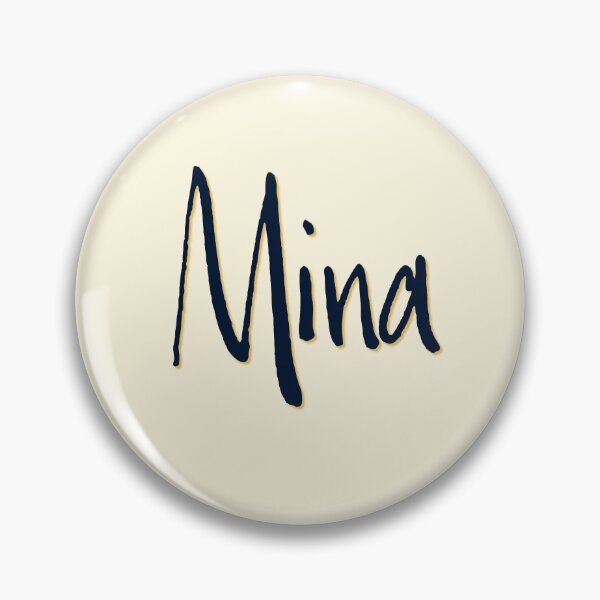 Item preview, MINA personalized type design designed and sold by CharlottePlaceArt.