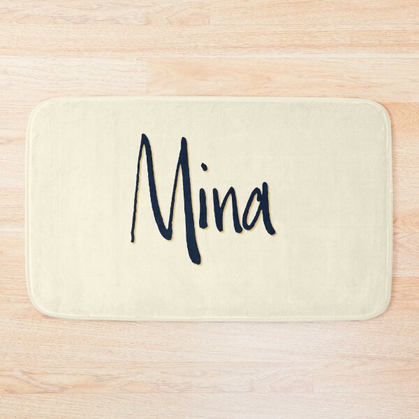 Artikelvorschau, MINA personalisiertes Schriftdesign entworfen und verkauft von CharlottePlaceArt.
