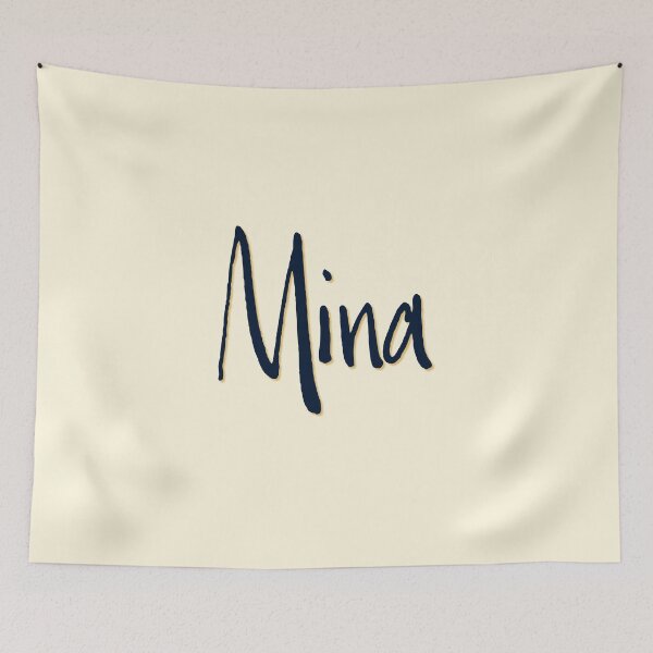 Item preview, MINA personalized type design designed and sold by CharlottePlaceArt.