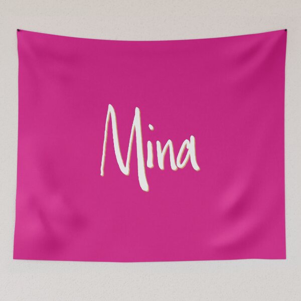 Item preview, MINA personalized type design designed and sold by CharlottePlaceArt.