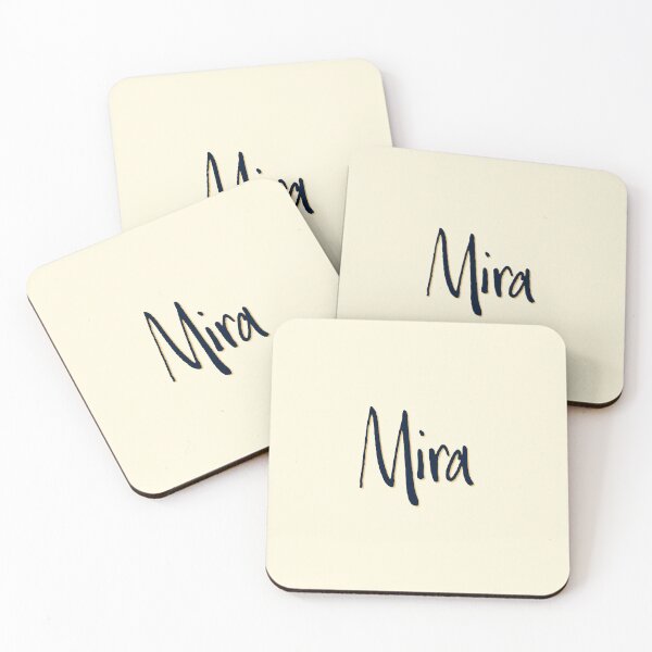 Artikelvorschau, MIRA personalisiertes Schriftdesign entworfen und verkauft von CharlottePlaceArt.