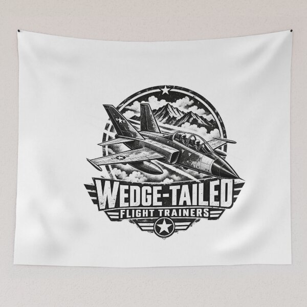 Item preview, Classic Wedge Tail Jet Trainer Emblem designed and sold by IRON WINGS /USAF.