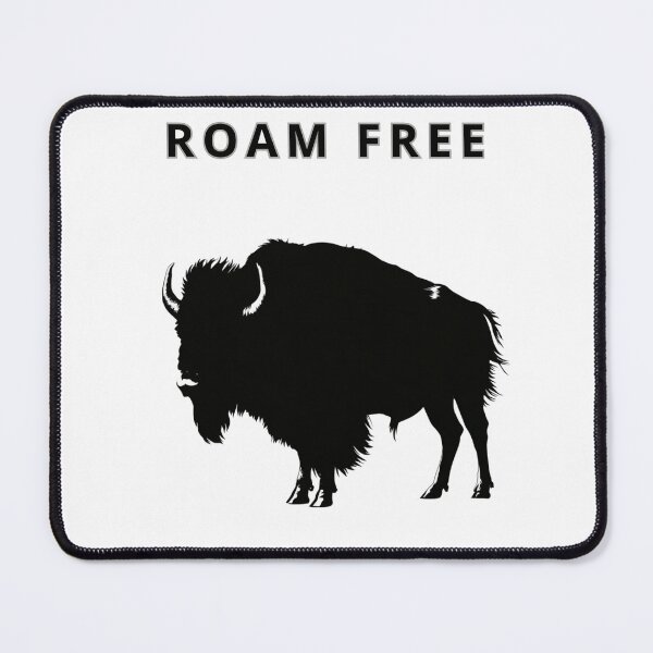 Item preview, American Bison Vector Graphic Rustic Wildlife Art designed and sold by TrendyGalaxy.