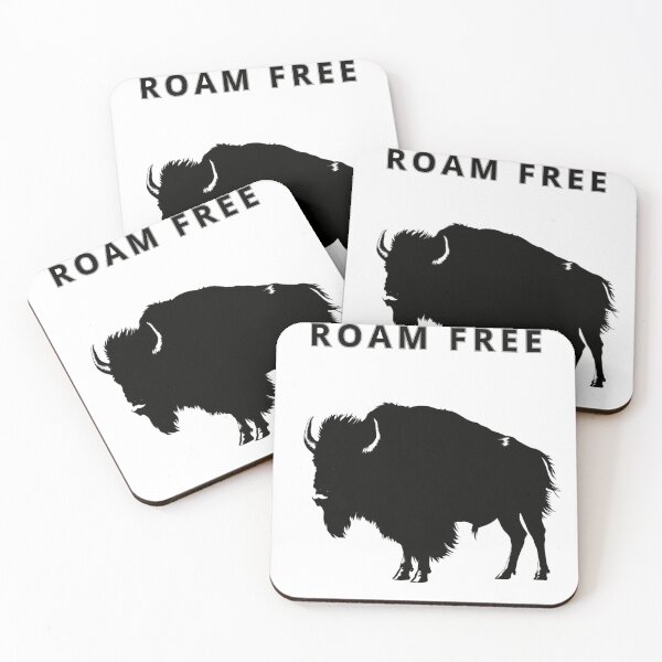 Item preview, American Bison Vector Graphic Rustic Wildlife Art designed and sold by TrendyGalaxy.