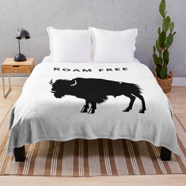 Item preview, American Bison Vector Graphic Rustic Wildlife Art designed and sold by TrendyGalaxy.