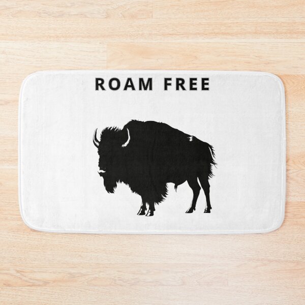 Item preview, American Bison Vector Graphic Rustic Wildlife Art designed and sold by TrendyGalaxy.