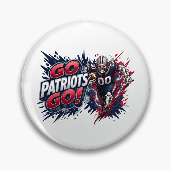 Item preview, Go Patriots Go! New England Patriots Football Fan #0066 designed and sold by GLUVY-THEME.
