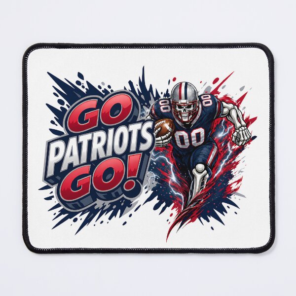 Item preview, Go Patriots Go! New England Patriots Football Fan #0066 designed and sold by GLUVY-THEME.