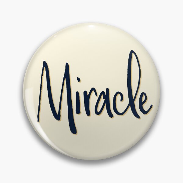 Item preview, MIRACLE personalized type design designed and sold by CharlottePlaceArt.